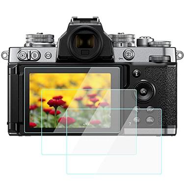 Imagem de WH1916 Protetor de tela Z30 compatível com câmera Nikon Z30/ZFC, vidro temperado 9H, antiarranhões, antibolhas, ultratransparente (pacote com 3)