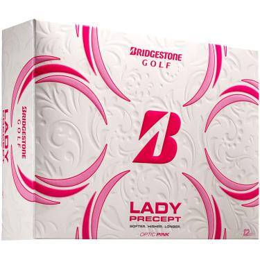 Imagem de Bridgestone Golf Bolas de golfe rosa Lady Precept 2021