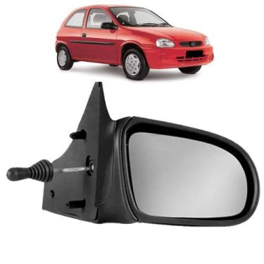 Imagem de Retrovisor Corsa Sedan Wagon Pickup 1993 a 2002 Com Controle - Prime, 