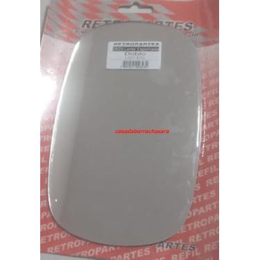 Imagem de Lente Refil Vidro Espelho Retrovisor Esquerdo, Lado Motorista, Doblo