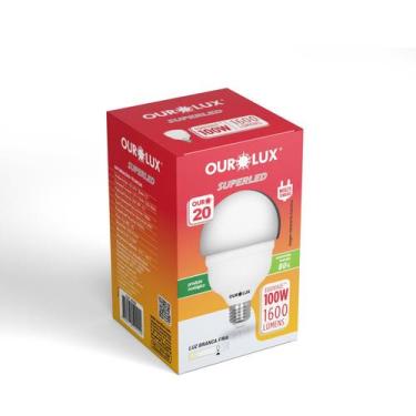Imagem de Lâmpada Led Bulbo T20W Bivolt BR6500K E27 Ourolux