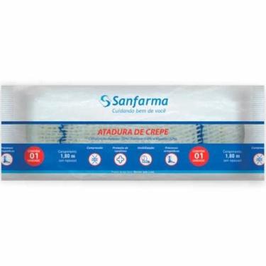 Imagem de Atadura De Crepe 10Cm Farma Ponte Care - SANFARMA