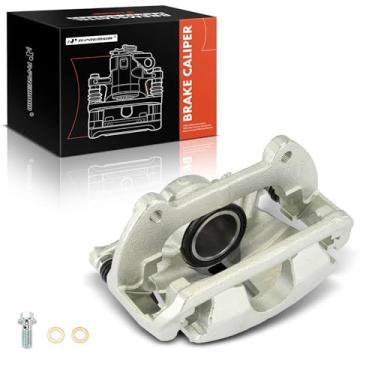 Imagem de A-Premium Conjunto de pinça de freio a disco com suporte compatível com Volkswagen Tiguan 2018-2022, CC 2013-2017, Arteon 2019-2022 e Audi A3 Quattro 2020, Q3 2019-2022 - Lado do passageiro dianteiro