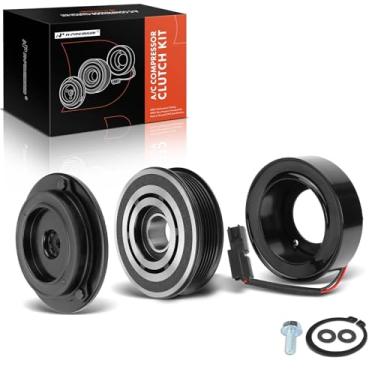 Imagem de A-Premium Kit de embreagem de compressor AC de ar condicionado compatível com Ford F-250/F-350 Super Duty 2011-2016, chassi de motorhome F-53, F-450/F-550 Super Duty, chassi despojado comercial F-59,