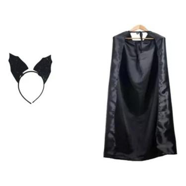 Imagem de Fantasia Adulto Vamp - Tiara + Capa - Indiachina