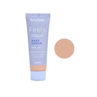 Imagem de Base Sérum Facial Cremosa FPS 20 Feels Mood - Ruby Rose (HB900)