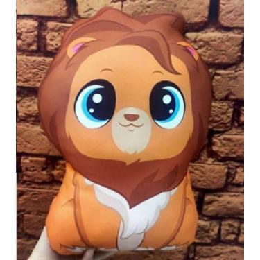 Imagem de Almofada Decorativa Personalizada Fazendinha Leão Mundo Encantado 38x2