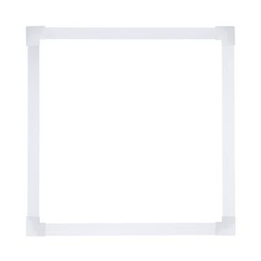 Imagem de Kit Moldura Alçapão 60x60  Branca NEVE - AGILIZE