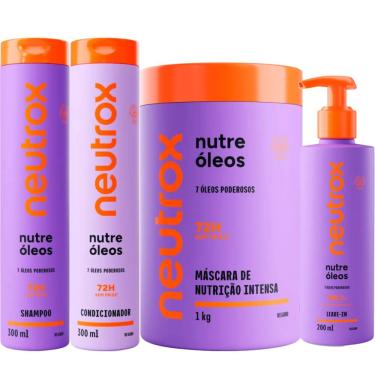 Imagem de Kit Neutrox Nutre Óleos 4 Itens