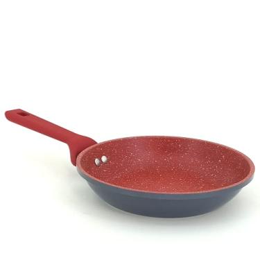 Imagem de Euro Home - Frigideira 22 cm de Alumínio com Antiaderente ColorStone Titânio - ALU8259-TI