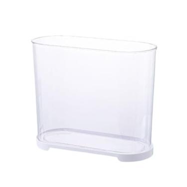Imagem de Aquário Tanque de peixes de mesa HD transparente pequeno aquário de acrílico tanque de peixes dourados pequenos tanques de criação de peixes Aquário(Branco,32cm*14.4cm*25cm)
