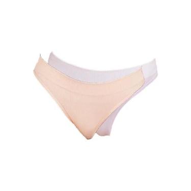 Imagem de Kit com 2 Calcinhas Biquíni Hope 35010 Colorido, Bege, M