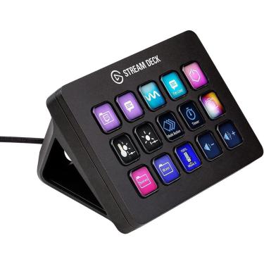 Imagem de Controlador de estúdio Elgato Stream Deck MK.2 com 15 teclas macro