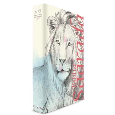 Imagem de Bíblia Leão Traços - Capa Dura - nvi