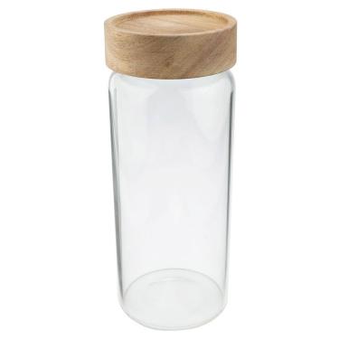 Imagem de Porta Mantimento Dynasty em Vidro Borossilicato e Tampa em Madeira - 800ml