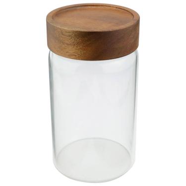 Imagem de Porta Mantimento Dynasty em Vidro Borossilicato e Tampa em Madeira - 550ml