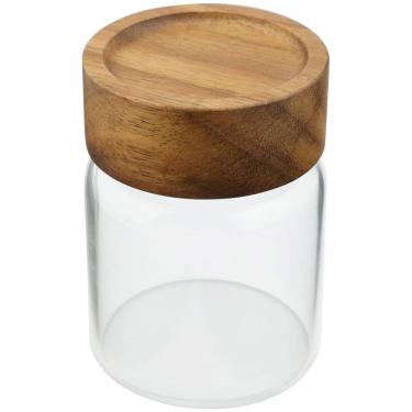 Imagem de Porta Mantimento Dynasty em Vidro Borossilicato e Tampa em Madeira - 150ml