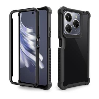 Imagem de Asuwish Capa de telefone para Tecno Spark 20 Pro 4G/Infinix Hot 40/Hot40 Pro, resistente, à prova de choque, rígida, à prova de queda, proteção total, resistente, híbrida, acessórios para celular