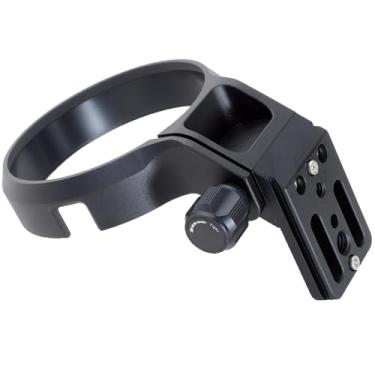 Imagem de Anel de montagem de tripé de colar de lente usinada CNC compatível com Fujifilm Fuji GF 45-100 mm f/4 R LM OIS WR, suporte de lente inferior do suporte é Arca-Swiss Fit placa de liberação rápida para