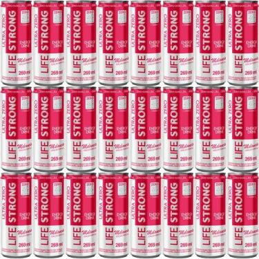 Imagem de Energético Life Strong Energy Drink 24 unidades Melancia