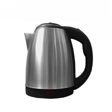 Imagem de Chaleira Jarra Elétrica Térmica Bule Com Tampa Inox Prateada 1.8litros(1 UN)