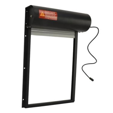 Imagem de KIMISS Porta Automática de Galinheiro Automática de Energia Solar - Sensor de Luz, Temporizador, Controle Remoto e Tela de LED - Abridor de Porta de Galinha Com Eficiência Energética para Fazenda Em