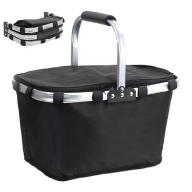 Imagem de Cesta De Compras,Sacos de Compras Leves | Bolsa Grande Dobrável para Armazenamento de Supermercado Organização de Viagem e Cozinha