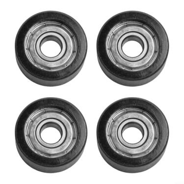 Imagem de Rodas de assento para máquina de remo, pacote com 4, 27 mm de diâmetro, rolamento, polia, roda, substituição para remadores de água
