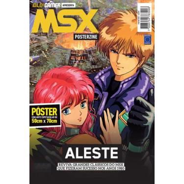 Imagem de Pôster MSX Aleste 50cm x 70cm Sem Dobras - Editora Europa
