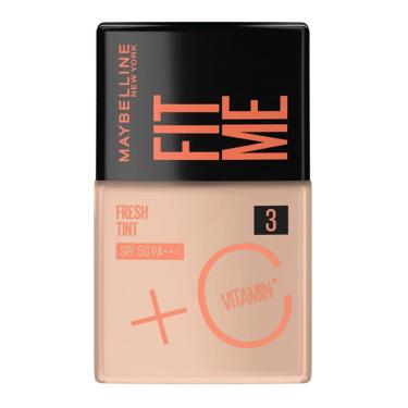 Imagem de Base Líquida Maybelline Fit Me Fresh Tint FPS50 Cor 03 Vitam