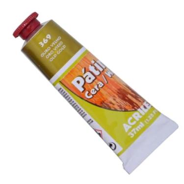 Imagem de Pátina em Cera Acrilex 37 ml Ouro Velho - 369