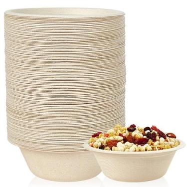 Imagem de Taças de papel compostáveis EcoLipak 350 ml, pacote de 150, 12 onças