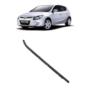 Imagem de Pestana Externa Moldura Borracha Guarnição Acabamento Porta Traseira Direita Passageiro i30 2007 2008 2009 2010 2011 2