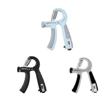 Imagem de Aderência de mão Hand grip 5-60KG Exercite a força do antebraço e dos dedos(Cor aleatória（Com balcão）,1pcs)