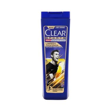 Imagem de Shampoo Clear Anti-Caspa Sports Limpeza Profunda Men 400ml