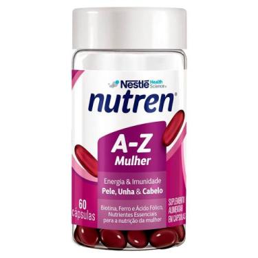 Imagem de Nutren A-Z Mulher Suplemento Alimentar com 60 Cápsulas