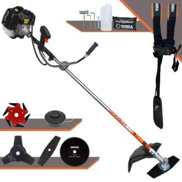 Imagem de Roçadeira Terra GRH520 À Gasolina 52cc 2,5HP 6.500rpm Podador de Grama