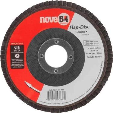 Imagem de Disco Flap Disc Conico 4.1/2 G40 - Nove54