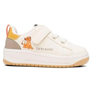 Imagem de Tenis disney rei leao ref drl01kr menino, Bege, 22