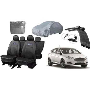 Imagem de Capa de couro +Capa de cobrir + Limpador de para - brisa -Ford focus 15-19