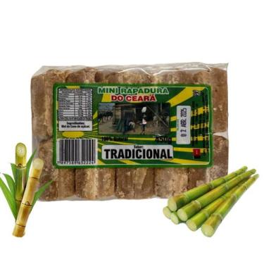 Imagem de Mini Rapadura Tradicional Ceará 450g