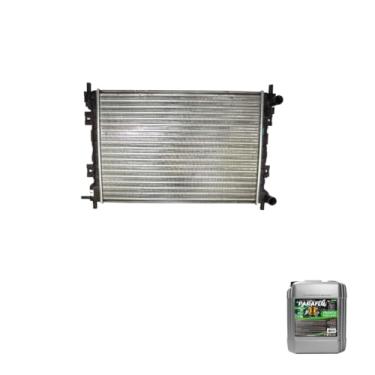 Imagem de Kit Radiador Ford Fiesta Ka Courier 00 a 02 Aditivo Paraflu Verde 20litros