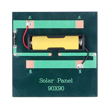 Imagem de Charger de Painel Solar de 1W Com Wafer de Polissilício, Placa de Carregamento Solar por 1 X 1,2V AA Batteries Recarge