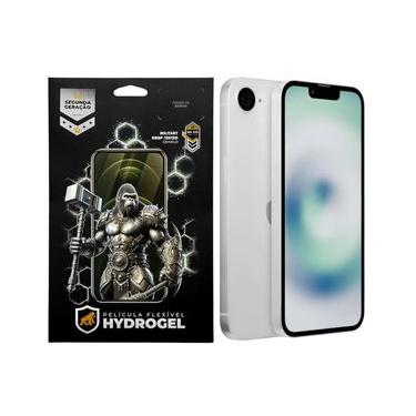 Imagem de Kit Película Hydrogel HD Frontal + Traseira para iPhone 16E - Proteção Completa - Gshield