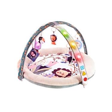 Imagem de Tapete de Atividades Bebê Luz e Musica Comfy Leão Maxi Baby