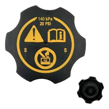 Imagem de AUTO OCCASION 13502353 Tampa do tanque de expansão do líquido de arrefecimento do radiador Tampa do tanque de sobretensão do radiador compatível com Buick Encore Chevrolet Trax Colorado GMC