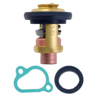 Imagem de Kit de termostato externo adequado para Honda BF20HP até 130HP Substituir 19300-ZV5-043 19351-ZV5-000 Faixa de temperatura: 72°C/72.0 °C com arruela
