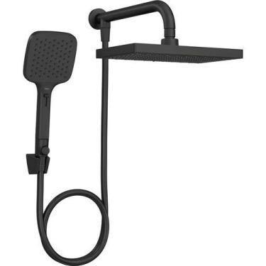 Imagem de Chuveiro Com Desviador e Ducha Flex Max Retangular Deca
