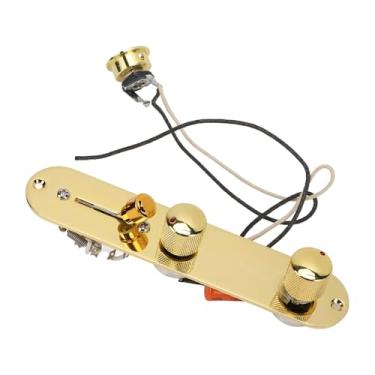 Imagem de aqxreight Placa de Controle de Guitarra Interruptor de 5 Vias Potenciômetros 250KΩ Placa de Controles de Tom de Volume para Guitarra Tele Traz As Qualidades de Tom de Seu de de Projetado Limpo e