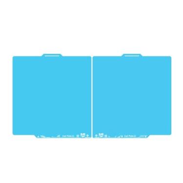 Imagem de Placa de impressão de aço mola de dupla face, compatível com impressoras 3D Bambu Lab P2S/A1/P1P/P1S/X1c - Design que evita entupimentos e garante zero aquecimento.(2PCS)